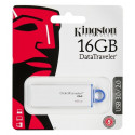 Kingston mälupulk 16GB USB 3.0, valge (DTIG4/16GB)