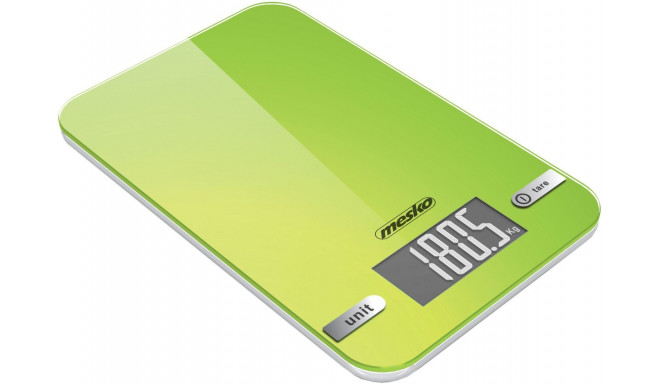 Weighing scale kitchen Adler MS 3151 g (green color)