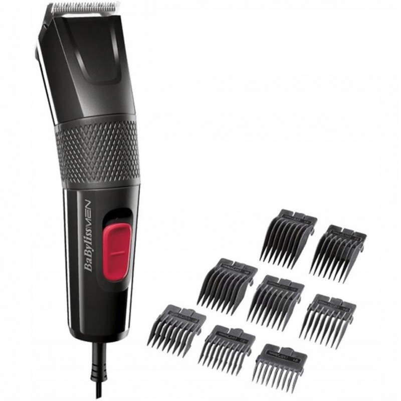 Babyliss Hair Clipper E755e Black Red Hair Clippers Photopoint