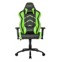 AKracing Player Gaming Chair Black Green AKra