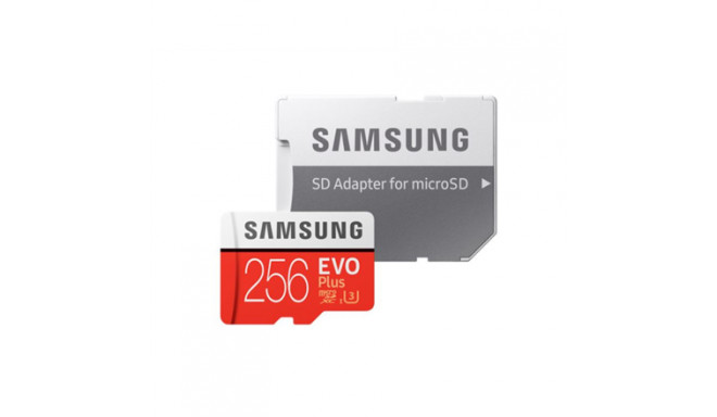 Samsung mälukaart microSDXC 256GB Evo+ UHS-I