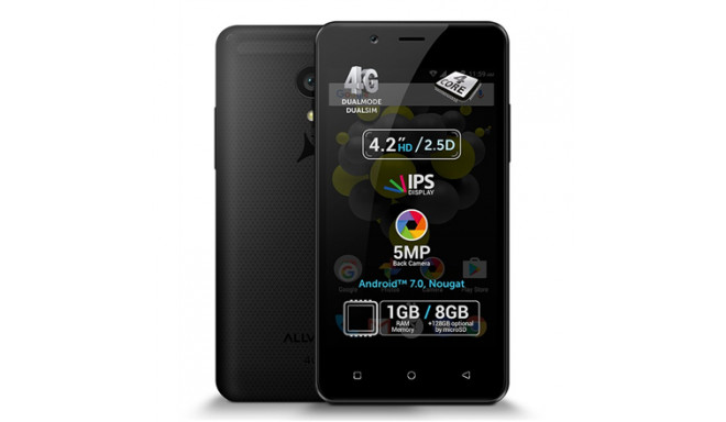 Allview P4 Pro Black, 4.2 ", HD IPS, 768 x 12