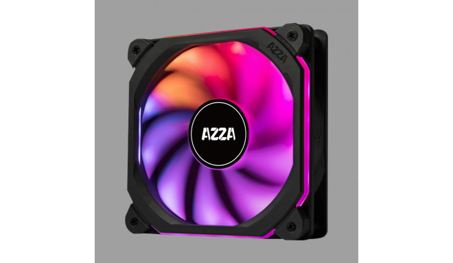 AZZA fan Prisma Digital RGB Square 140mm