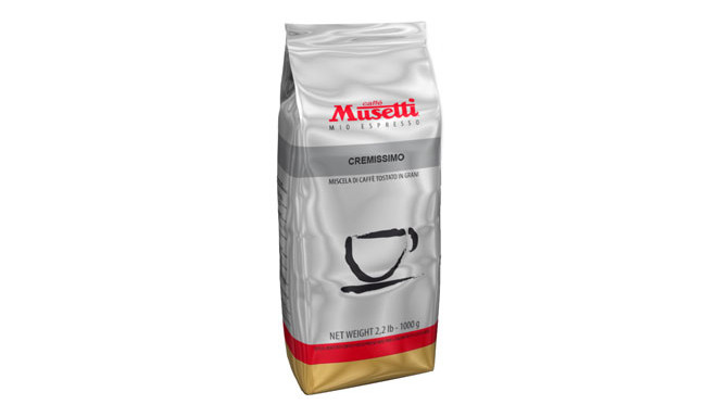 Caffe Musetti Coffee beans, 73% Arabica, 27% 