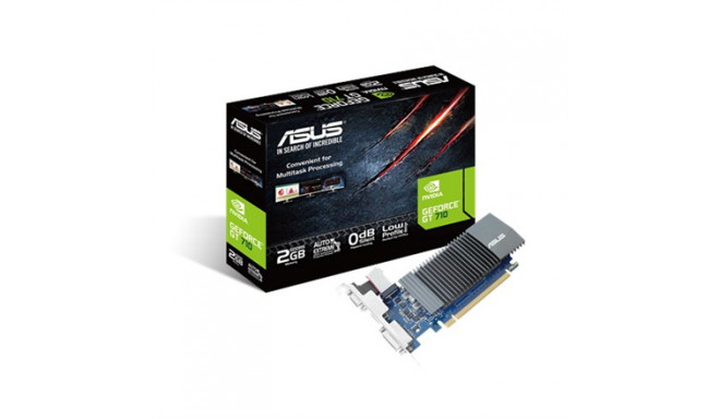 Asus graphics card NVIDIA 2GB GeForce GT 710 GDDR5 PCI