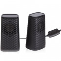 Fenda v320 speaker, Power output: 4W(RMS), Driver: 2" full range, USB power, In-line Volume control 