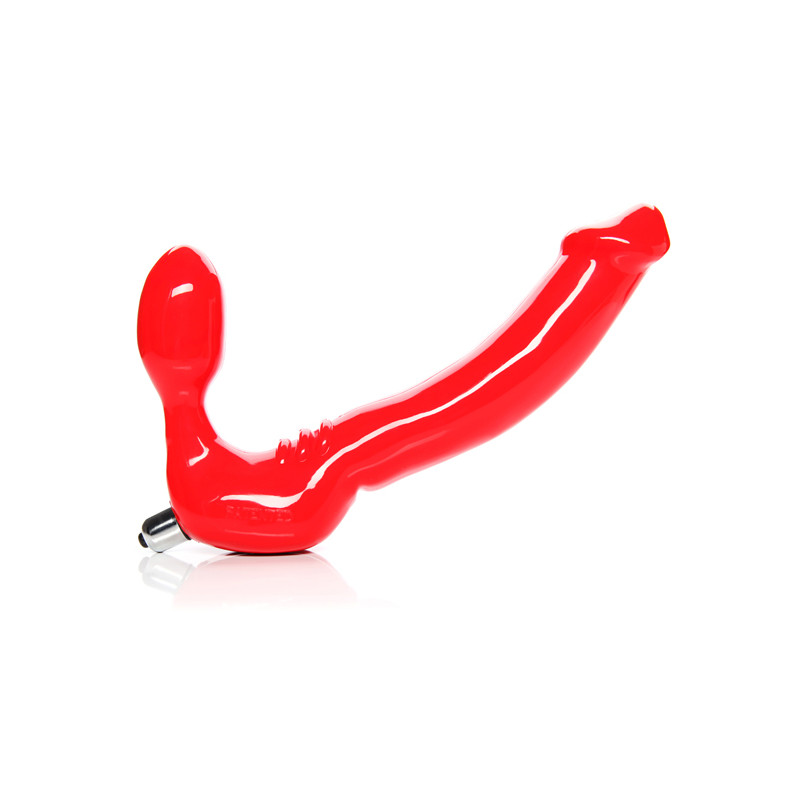 Feeldoe More Strapless Strap On Red Tantus F9959. 