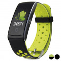 Aktivitāšu Rokassprādze Fitness Brand HR2 0,96" LCD Bluetooth 4.0 90 mAh (Melns)