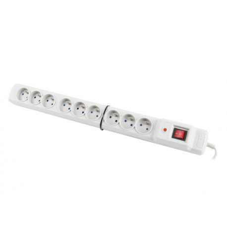 SURGE PROTECTOR ARMAC MULTI M9 3M 9X FRENCH OUTLETS GREY