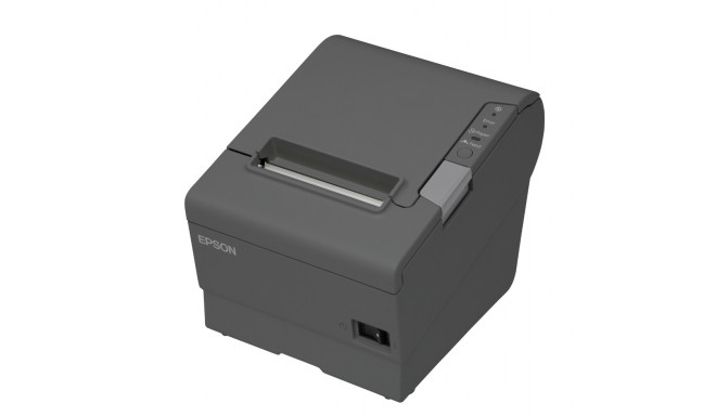 Kassaprinter Epson TM-T88V (serial / USB liides, Must (EDG), toiteplokk PS180, KBTOITE)