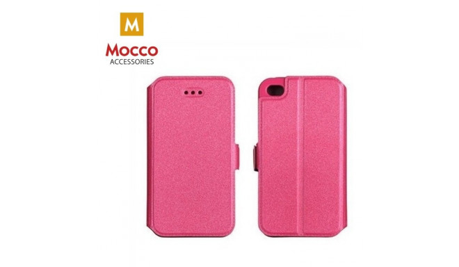 Mocco  Shine Book Case For Huawei P Smart Plus / Nova 3i Pink