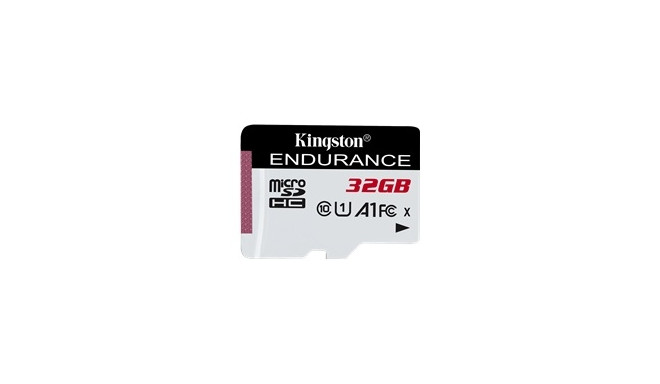KINGSTON 32GB microSDXC Endurance 95R/45W C10 A1 UHS-I Card Only