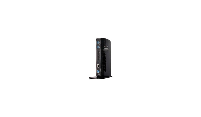 CLUB 3D DOCK USB A+C kahe 4K60Hz jaoks
