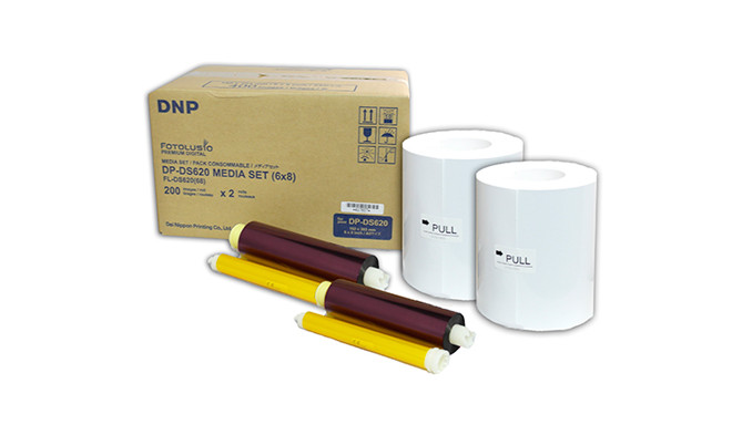 DNP Paper DM68620 2 Rolls � 200 prints. 15x20 for DS620