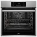 AEG built-in oven pyrolytic BPS331120M 74L 3000W, stainless steel/black