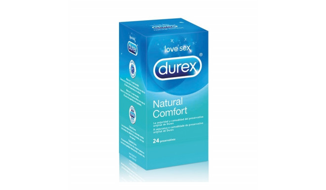 Durex Natural Plus Condoms (24 Units)
