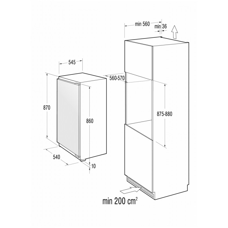 Gorenje rki 4181 aw схема встраивания