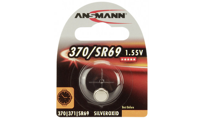 Ansmann battery 370 371 Silveroxid SR69 10x1pcs