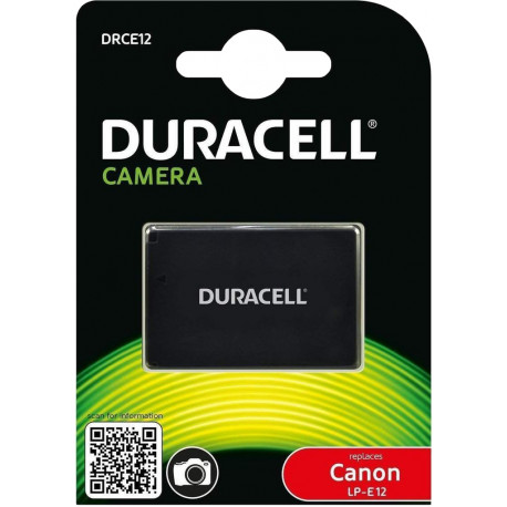 Duracell battery Canon LP-E12 750mAh