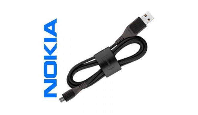 Nokia CA-101 Universal Micro USB Data and Charging Cable 1m Black (OEM)
