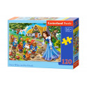 CASTORLAND puzzle Snow White and the Seven Dwarfs, 120 el. B-13401-1