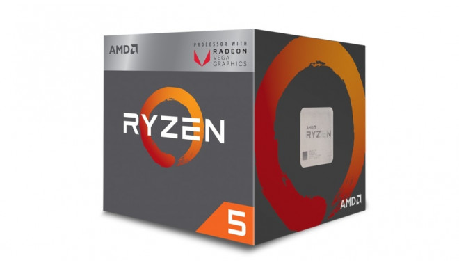 AMD CPU Ryzen 5 2400G 3,6GHz AM4 YD2400C5FBBOX