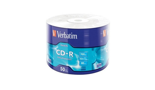 CD-R 52x 700MB 50P SP Extra Protection Wrap 43787