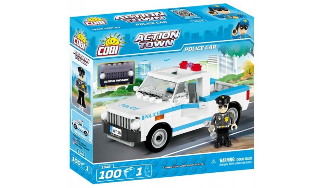 Blocks Action Town 100 elements - Police car