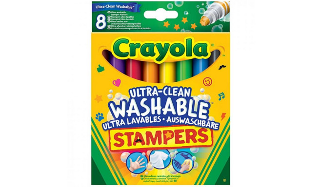 CRAYOLA 8 Ultra Clean Stampers