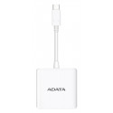 Adata USB-C hub USB-A/HDMI/USB-C, white