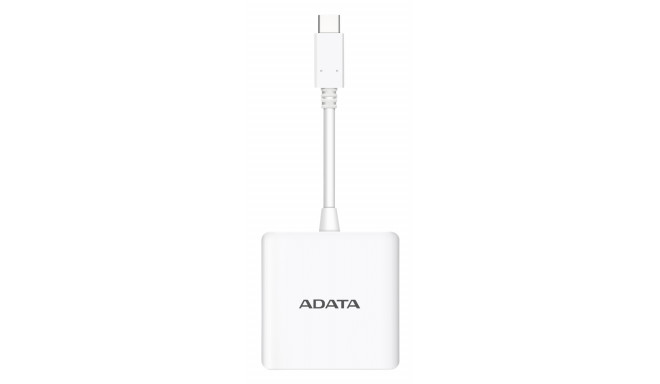 ADATA USB-C HUB White to USB A / HDMI / USB C