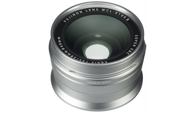 Fujifilm wide angle converter WCL-X100 II, silver 