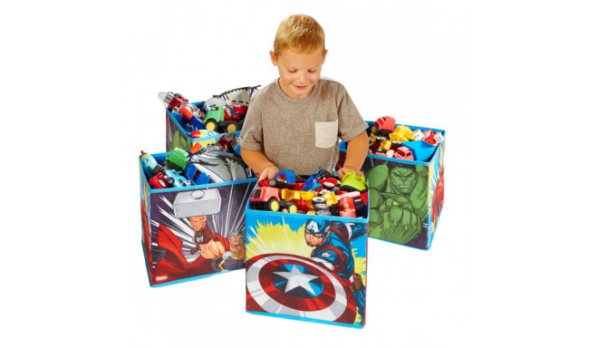 Avengers Kids Cube Toy Storage Bins