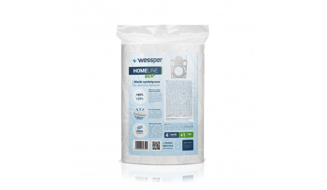 Bag synthetic for vacuum cleaner Bosch, Conti Talento, Entronic, Krups, Protos, Siemens (Microfibers