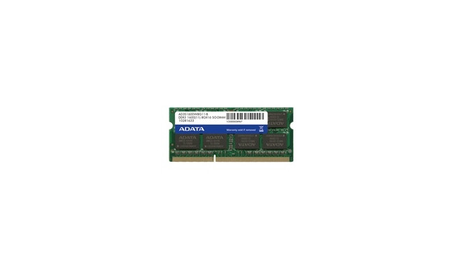 ADATA 8GB premier DDR3 1600MHz SO-DIMM