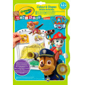 CRAYOLA PAW PATROL Värvimisraamat kleepsudega