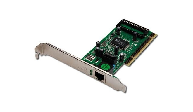 Karta sieciowa przewodowa PCI do Gigabit 10/100/1000Mbps, Low Profile