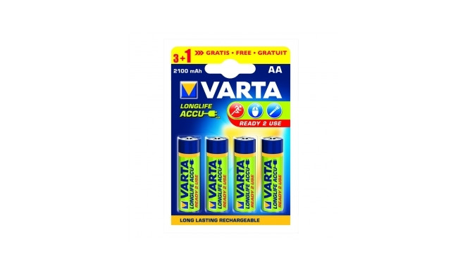 Varta aku R6 2100mAh 4tk