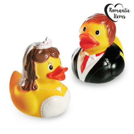 Bride and Groom Rubber Ducks