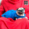 Одеяло с Рукавами ONE DOGGY | SNUG SNUG (Тёмно Синий)