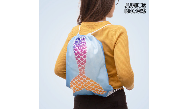 Junior Knows Mermaid Drawstring Bag