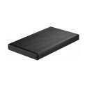 CoolBox HDD enclosure 2,5" SATA USB 2.0, black (CAJCOOHD2502)