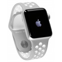 Apple Watch 2 Nike+ 38mm Silver Alu Case Flat Silver/White Band