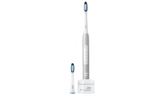 Braun Oral-B elektriline hambahari Pulsonic SLIM Luxe 4100, platinum