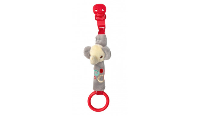 Fisher Price pacifier holder with rattle – elephant