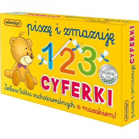 Adamigo educational set Numbers PL