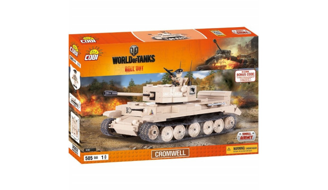 Cobi toy blocks Army WOT Cromwell 505pcs