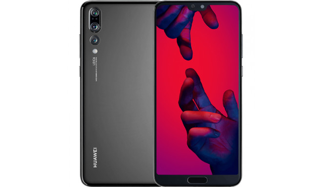 Huawei P20 Pro Black, 6.1 ", AMOLED, 1080 x 2