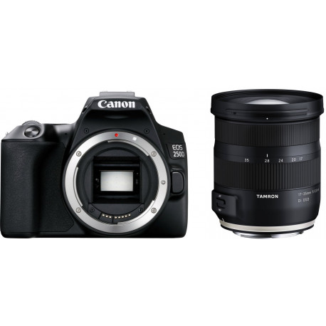 Canon EOS 250D + Tamron 17-35mm OSD, melns
