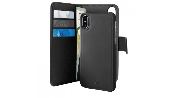 2in1 Wallet Detachable case for iPhone Xs Max